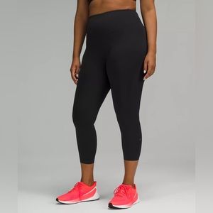NWT Lululemon Base Pace High-Rise Crop 23” in Black